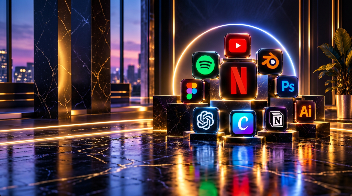 Netflix, Canva, Adobe and other digital tools
